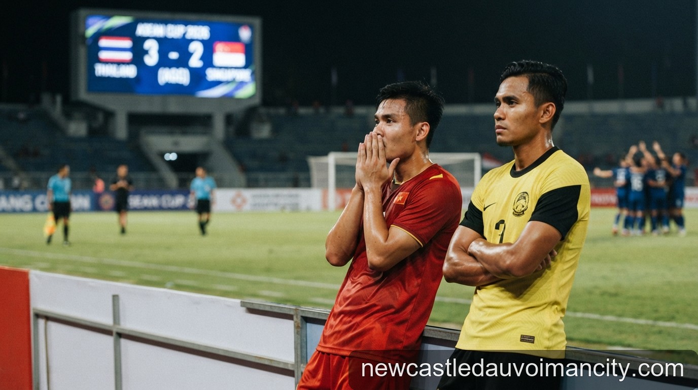 ASEAN Cup 2026: Thái Lan vào chung kết đầy nhọc nhằn, chờ đợi đối thủ từ cặp Việt Nam - Malaysia - 2