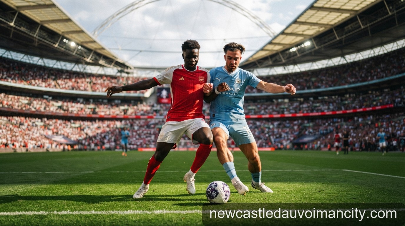 Siêu cúp Anh 2026: Arsenal và Man City sẵn sàng cho trận 'mở màn' đầy duyên nợ